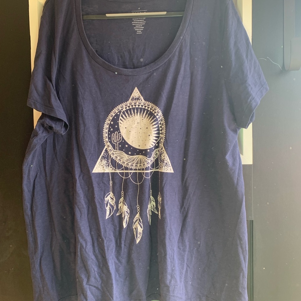 Plus size Torrid women’s blue T-shirt